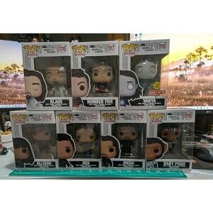 Funko Pop! The Umbrella Academy Season 3  Lot Of 7 #1112-1115 & #1117-1118 GITD
